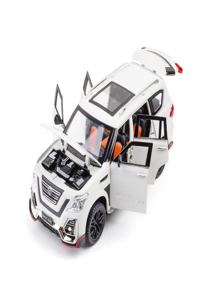 Nissan Patrol Diecast Car - White