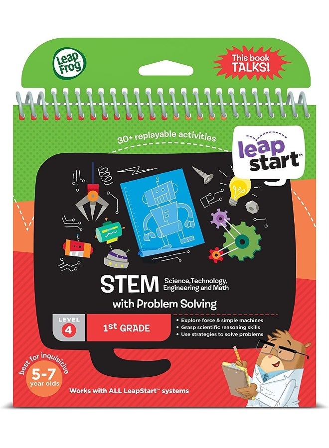 LeapFrog 21613 LeapStart Year 1 STEM Science/Technology/Engineering and Maths and Problem Solving Activity Book