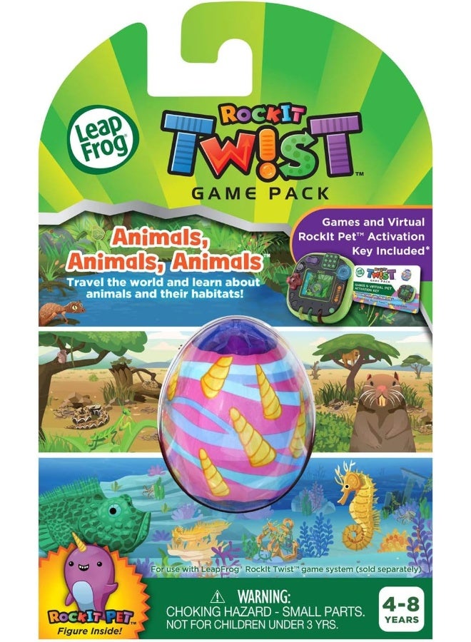 Leapfrog Rockit Twist Game Pack, Animals, Animals