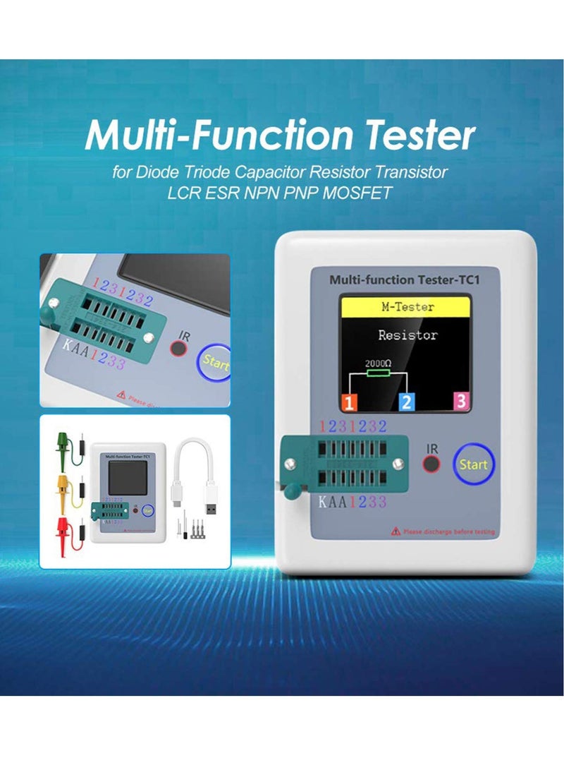 LCR-TC1 Multi-Function Transistor Meter with 1.8