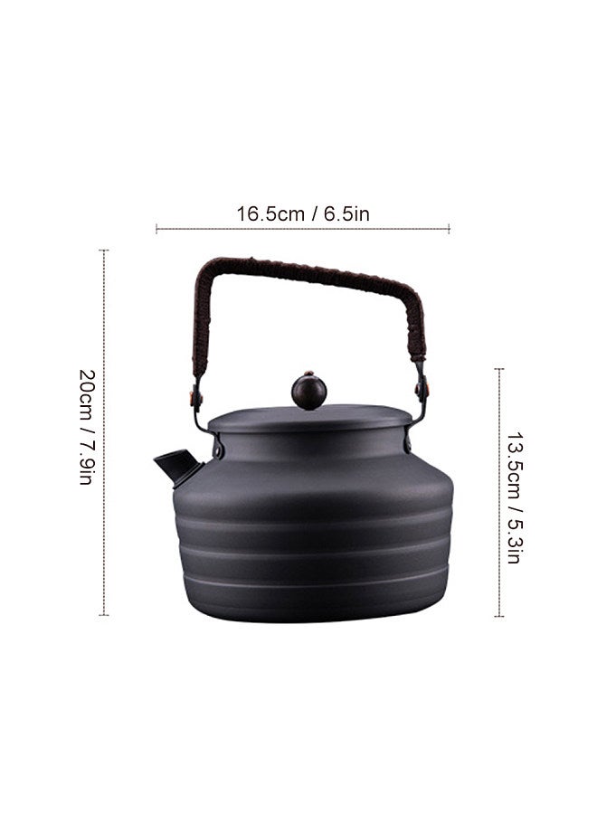 1.3L Camping Water Kettle Portable Camping Tea Kettle for Outdoor Hiking Picnic
