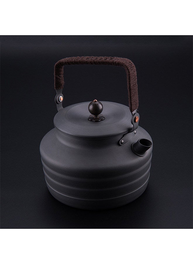 1.3L Camping Water Kettle Portable Camping Tea Kettle for Outdoor Hiking Picnic