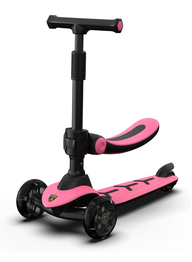 Lamborghini Scooter With Seat Pink