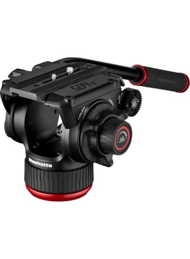 Manfrotto 504X Fluid Video Head with Flat Base