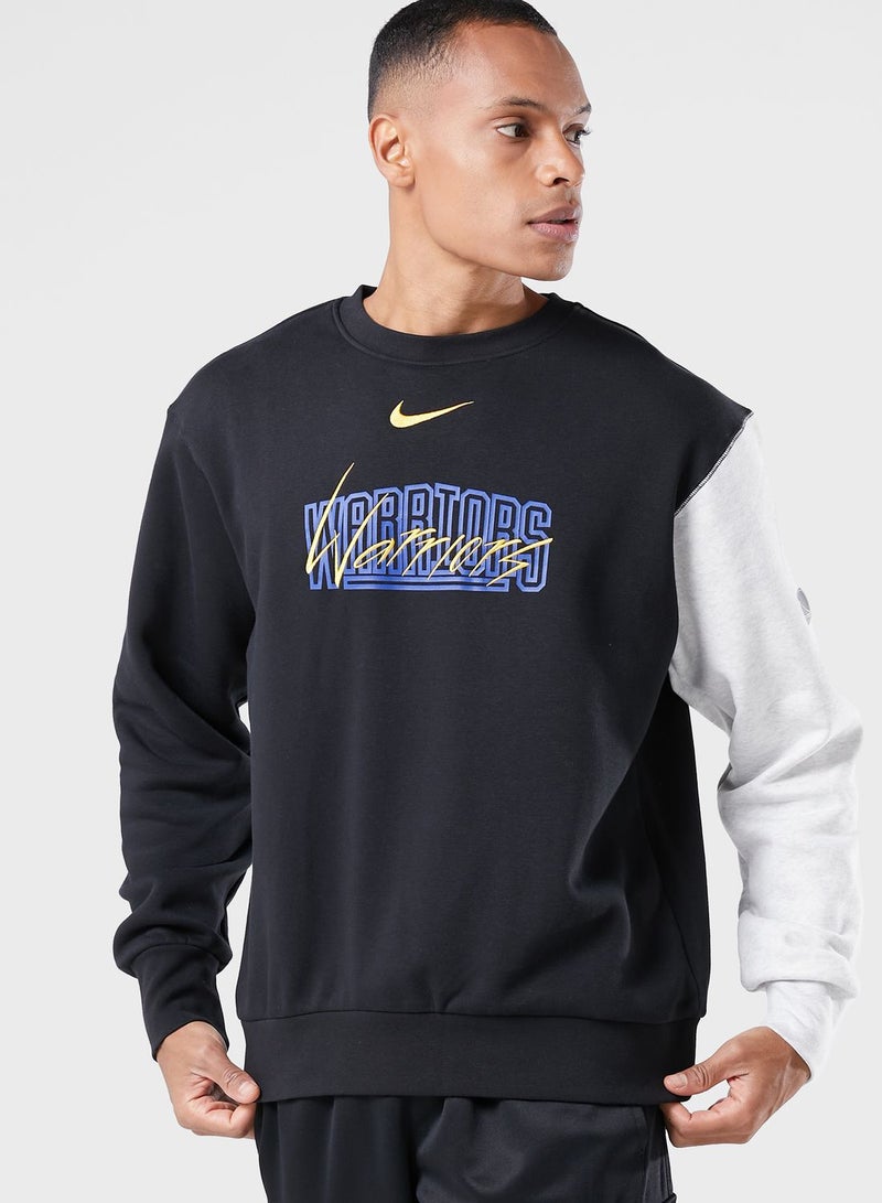 Golden State Warriors Graphic Fleece Sweatshirt