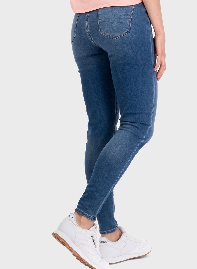 High Waist Skinny Jeggings