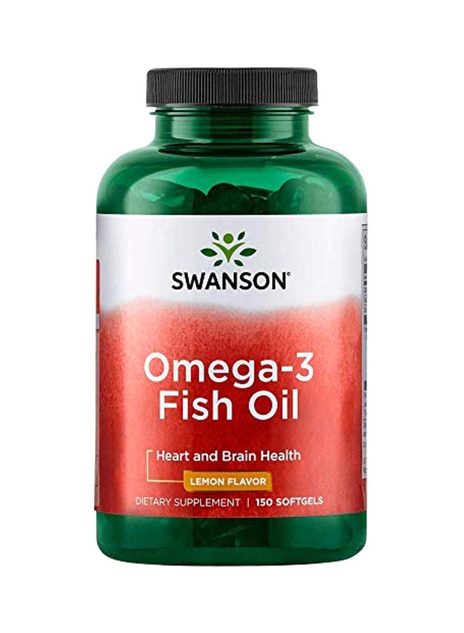 Omega 3 Fish Oil Supplement - 150 Softgels