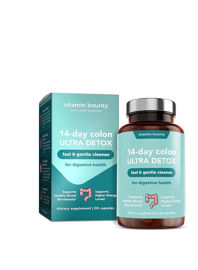 Bounty 14-Day Colon Ultra Detox Cleanse 28 Capsules