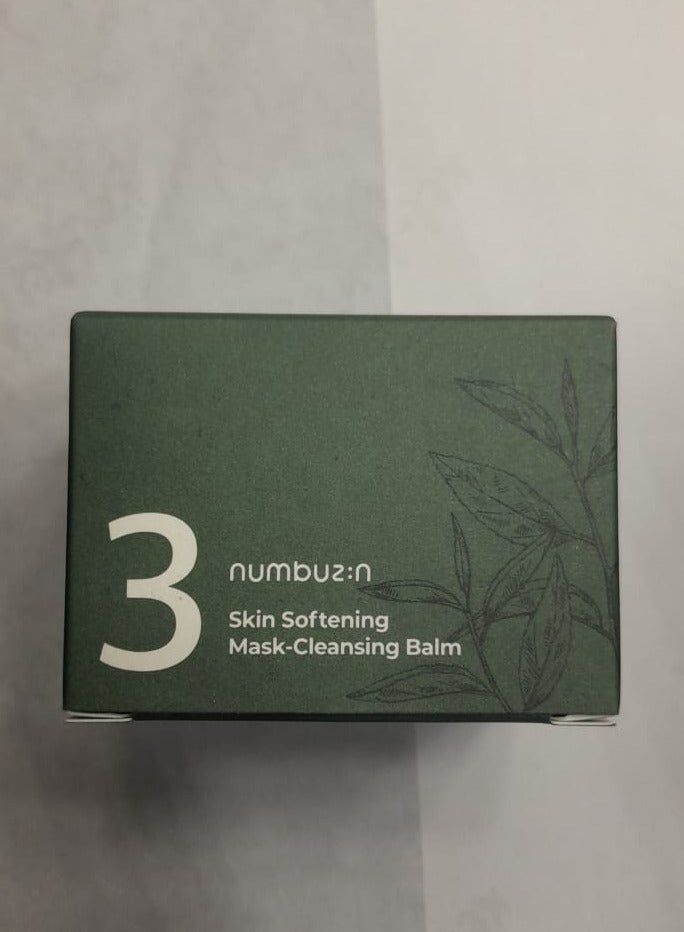Numbuzin No.3 Skin Softening Mask-Cleansing Balm 85g(2.99oz)