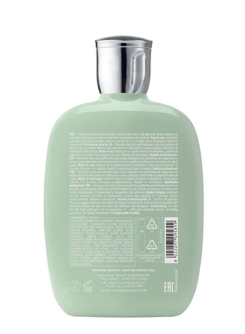 Semi Di Lino Scalp Rebalance Purifying Low Shampoo 250 ml