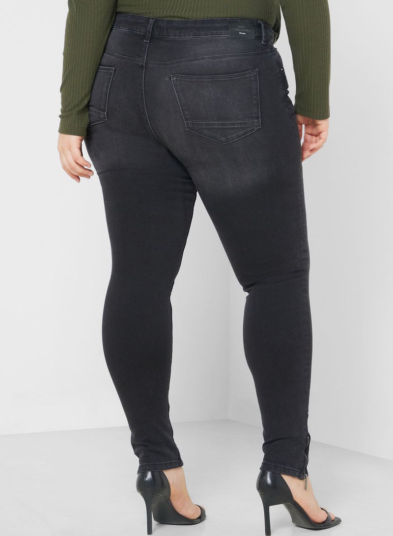 High Waist Wide Leg Jeans