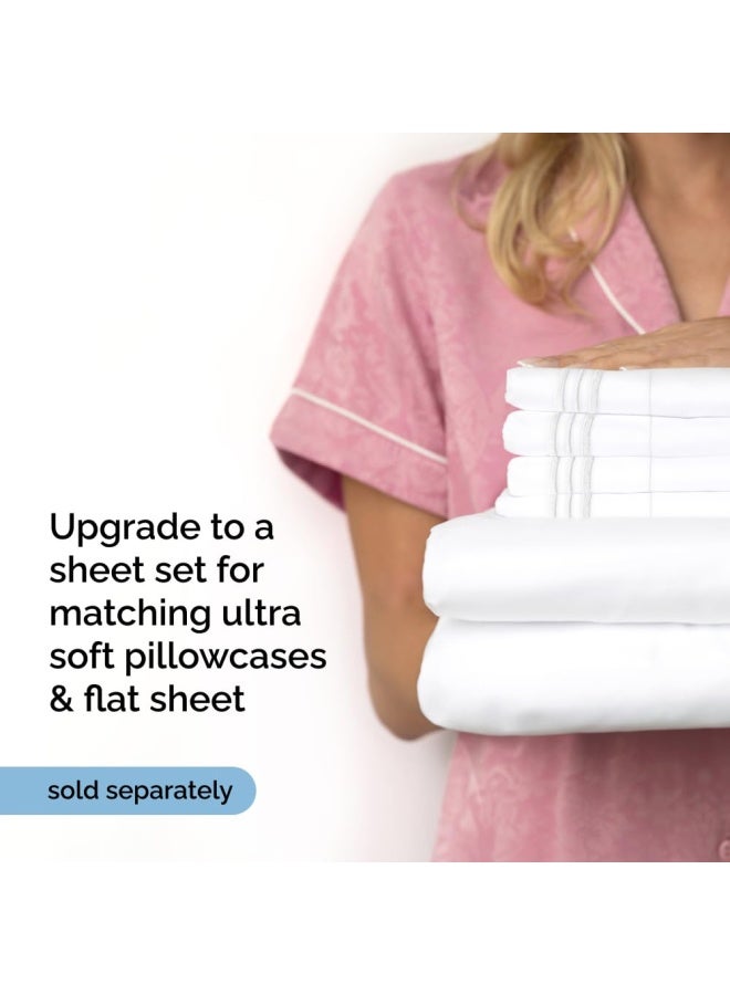 Extra Deep Pocket Fitted Sheet Single Fitted Sheet Only Extra Deep Pockets King Size Sheets Fits 18 In To 24 In Mattress Extra Deep King Fitted Sheet Deep Pockets That Actually Fits Mattress