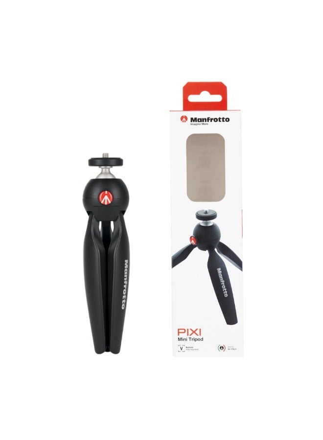 Manfrotto PIXI 2 Mini Tripod (Black)