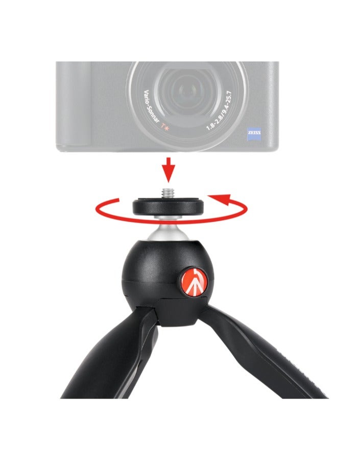 Manfrotto PIXI 2 Mini Tripod (Black)