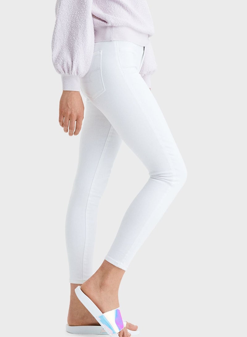 High Waist Skinny Jeans