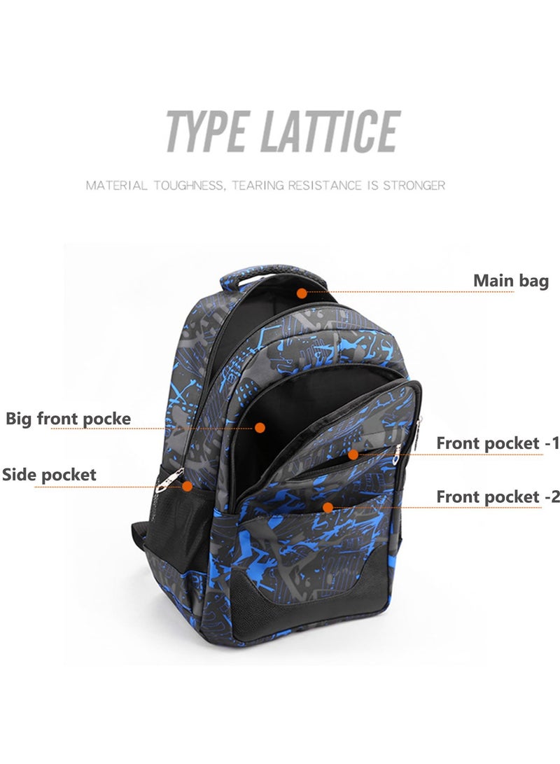 Kids Backpack Set for School 3PCS School Bag Large-capacity Girls Boys Back to School Book Bag Backpack for Teen