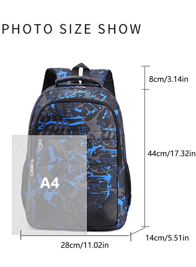 Kids Backpack Set for School 3PCS School Bag Large-capacity Girls Boys Back to School Book Bag Backpack for Teen