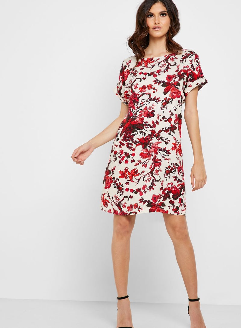 Floral Print Dress