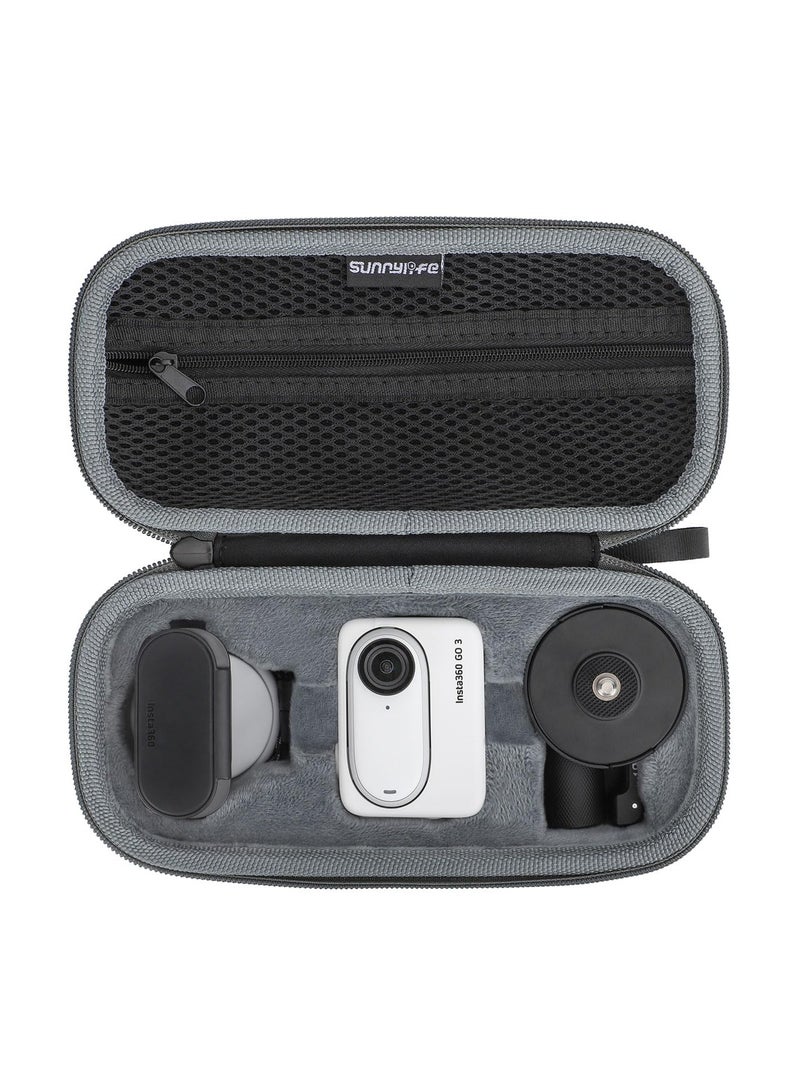Portable Carrying Case Hard EVA Travel Box Storage Bag for Insta360 GO 3 Action Camera