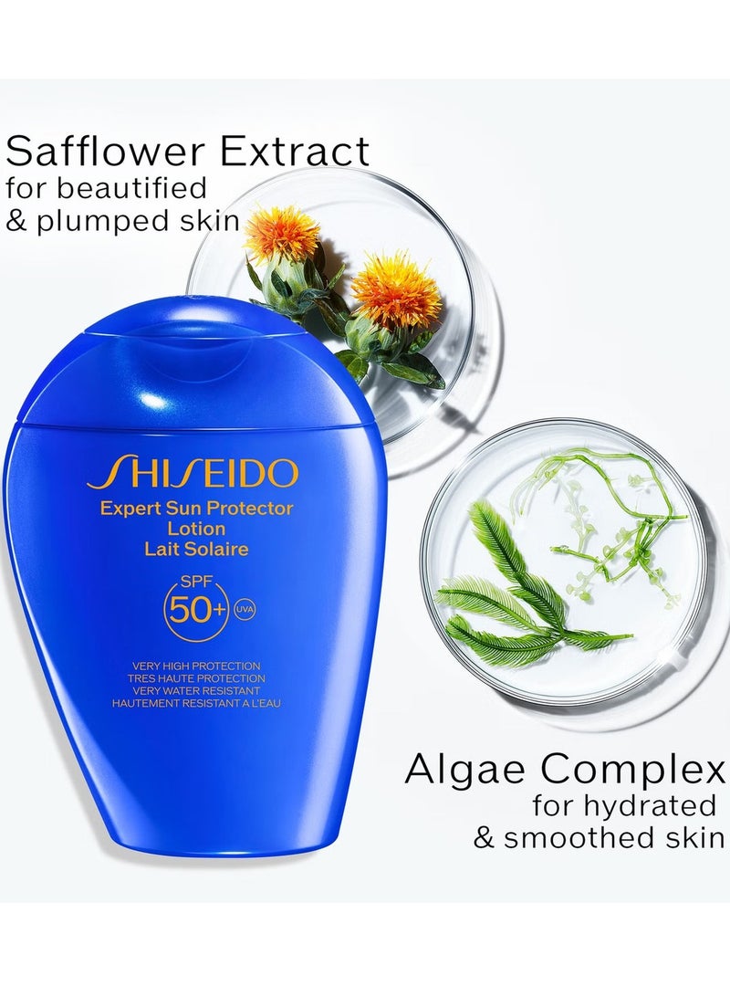 SHISEIDO Expert Sun Protector Face and Body Lotion SPF50+, 150ml