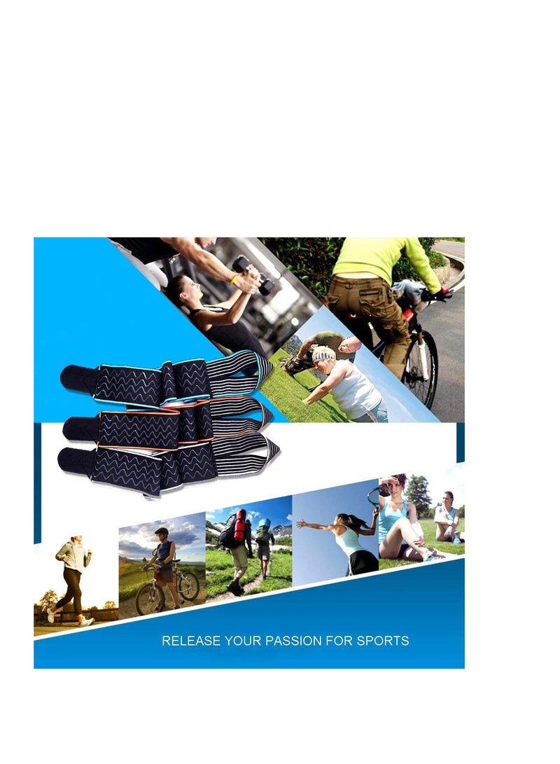 Ankle Support Brace, Breathable Ankle Wrap, Adjustable Compression Ankle Support Wrap Sleeve for Sprained Ankle, Stabilize Ligament, Sports, Against Chronic Ankle Strain Fatigue (1 Pair)