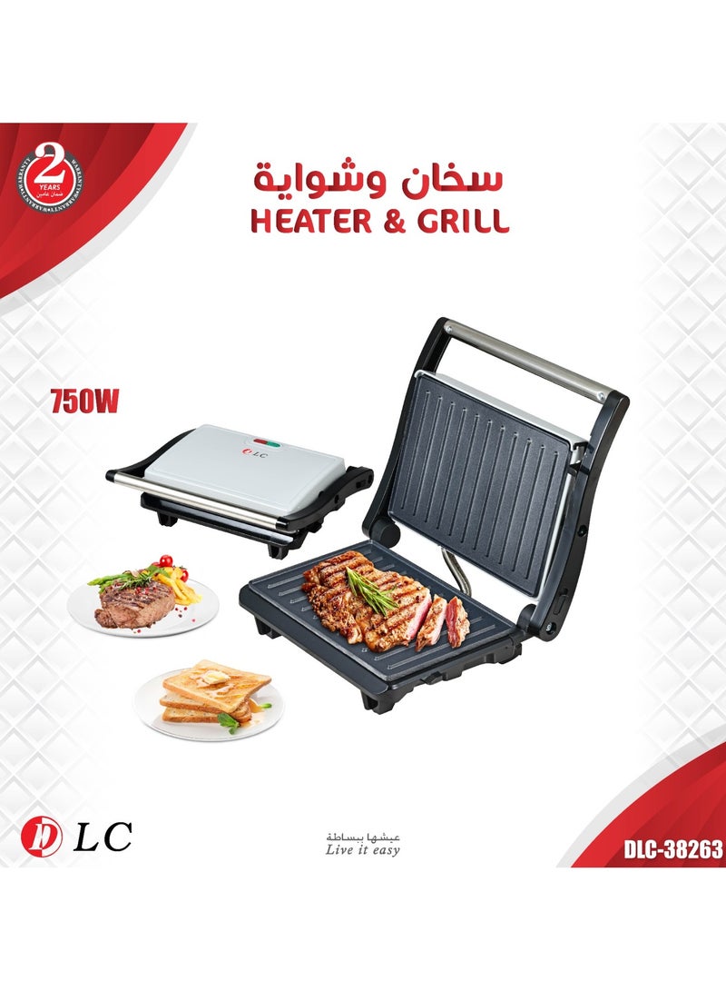 Sandwich Maker, Contact Grill, Electric Sandwich and Waffle Maker