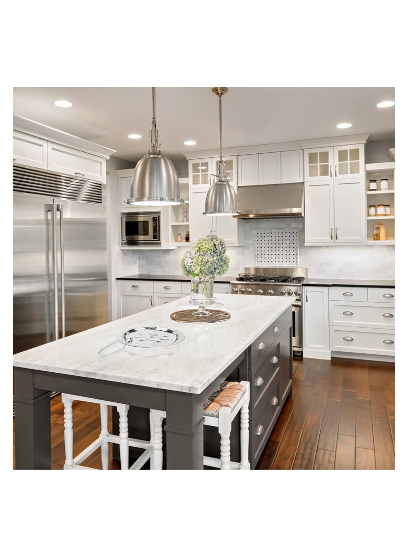 Snail Tong Forks Set, 3 Pcs Stainless Steel Escargot Tableware Metal Snail Tong 6 Compartment Holes Snail Plate Tong Escargot Fork Escargot Plate for Home BBQ Restaurant