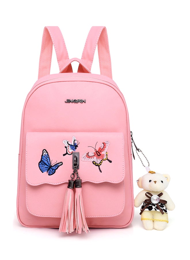 4-Piece Composite Bag Set Pink