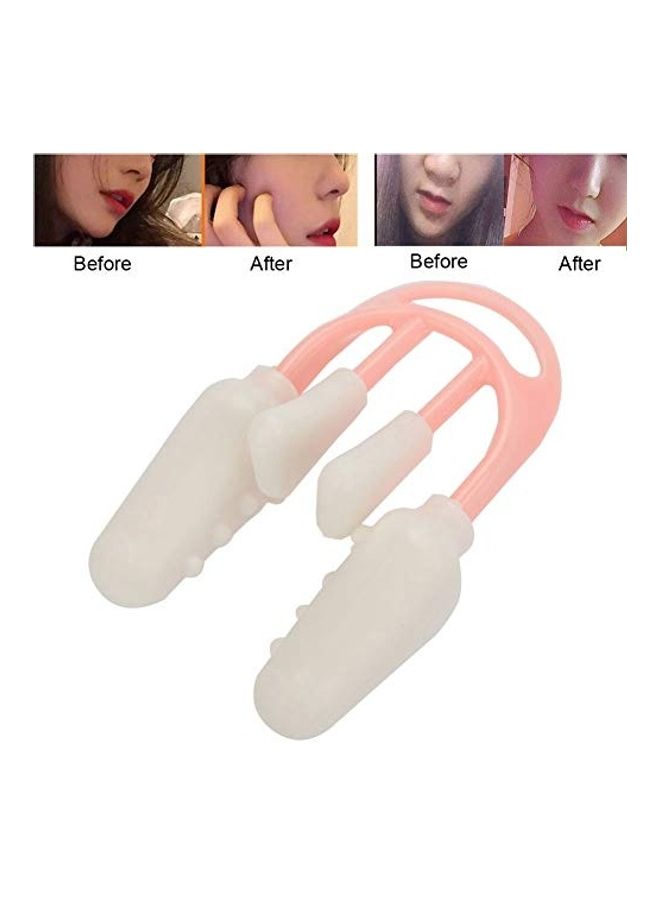 Nose Shaper Clip Pink/White