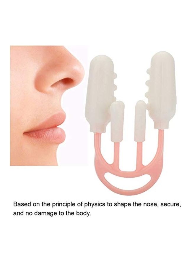 Nose Shaper Clip Pink/White