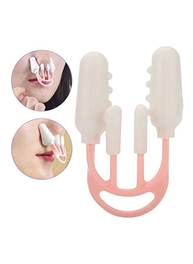 Nose Shaper Clip Pink/White