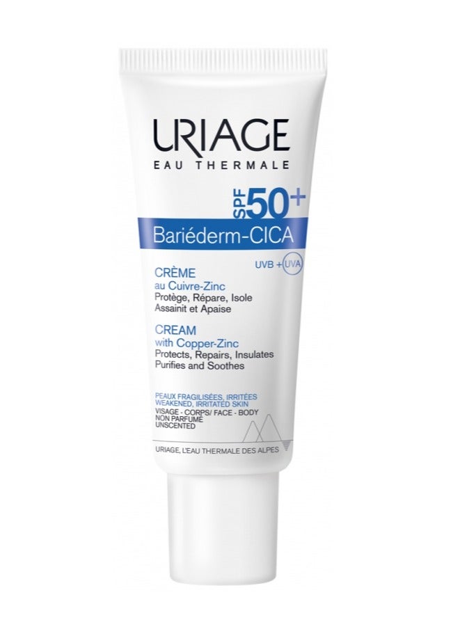 Bariederm Cica-Cream SPF50+ 40ml