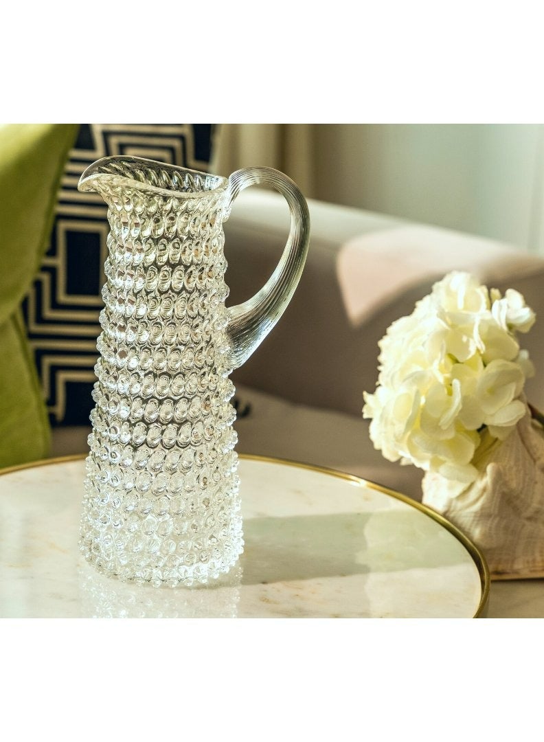 Crystal Hand-blown Tall Water Jug