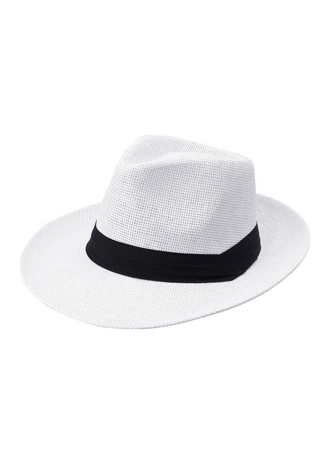 Panama Straw Hat White