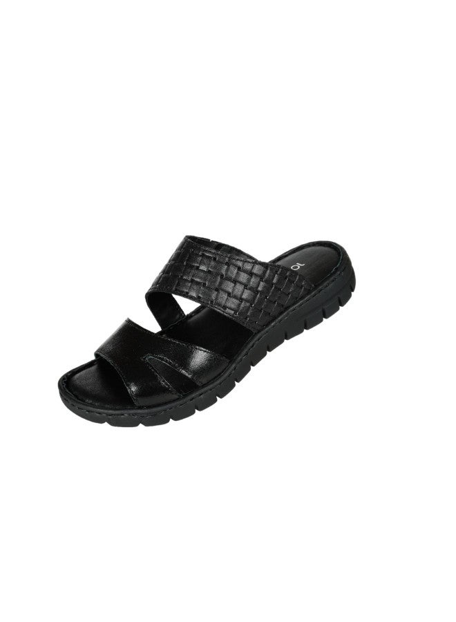 071-2239 Josef Seibel Ladies Casual Flat Sandals 93475 Kombi Black