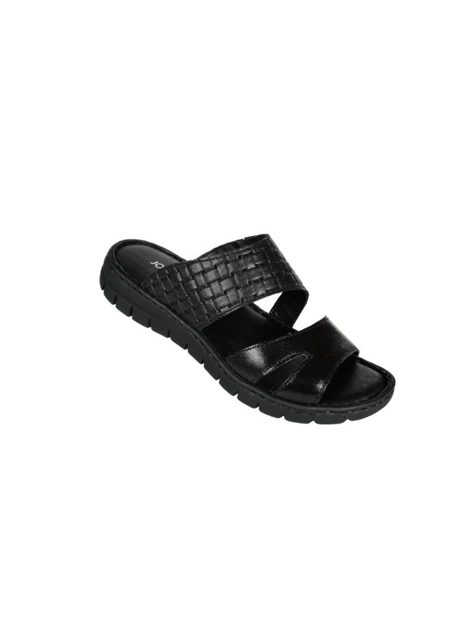 071-2239 Josef Seibel Ladies Casual Flat Sandals 93475 Kombi Black