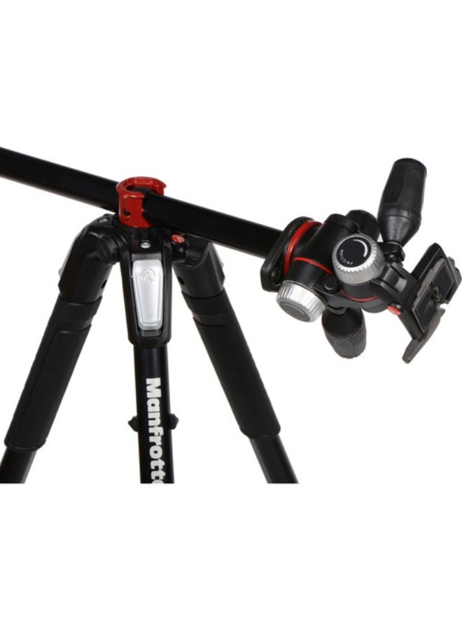 Manfrotto MT055XPRO3-3W Aluminum Tripod with 3-Way Pan/Tilt Head