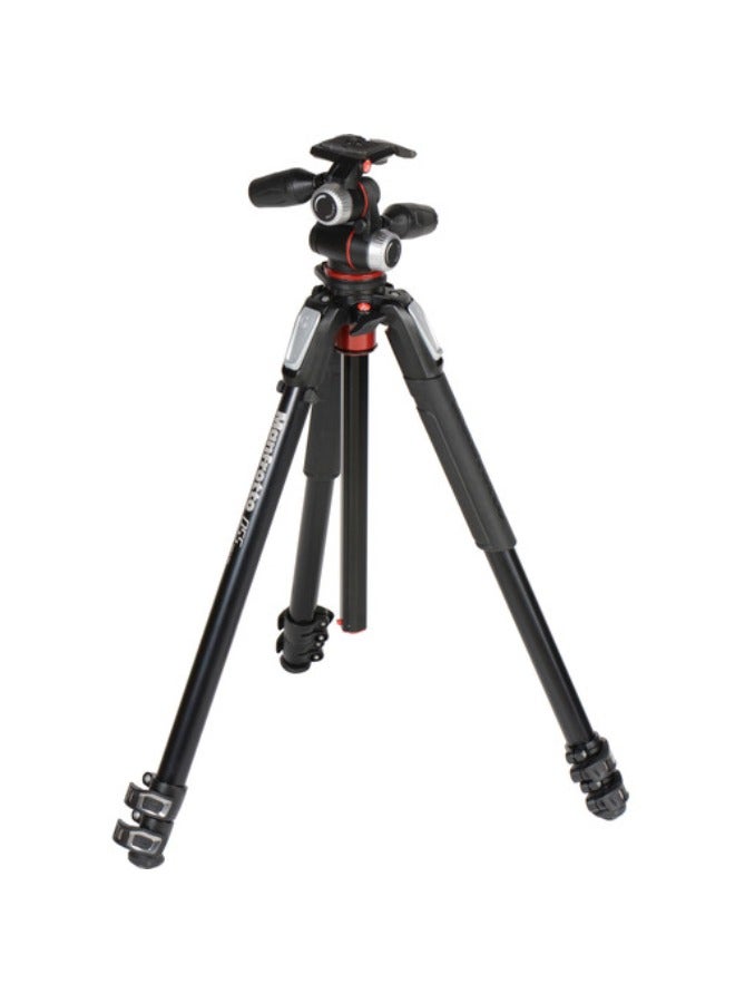 Manfrotto MT055XPRO3-3W Aluminum Tripod with 3-Way Pan/Tilt Head