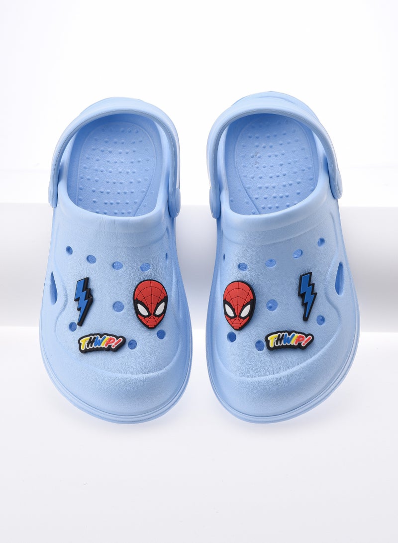 Comic Kicks by Urban Haul Marvel Spiderman Clogs For Boys