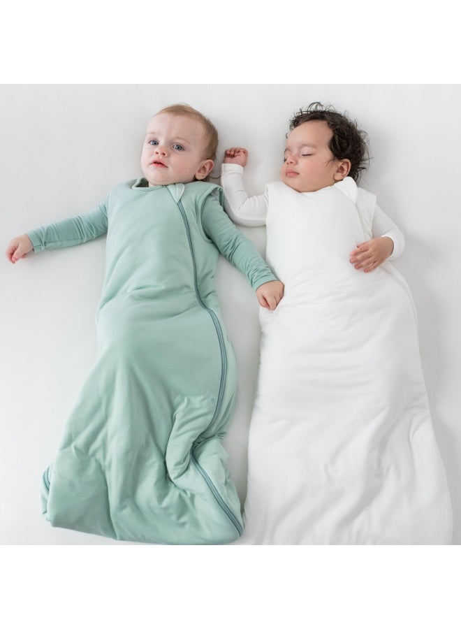 Unisex Rayon Made From Bamboo Sleep Bag For Babies And Toddlers 2.5 Tog Small Sage