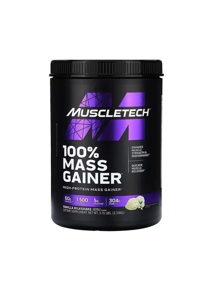 Mass Gainer, Vanilla Milkshake Flvour 2.33 kg