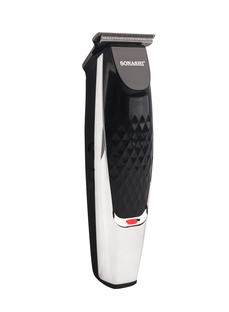 Rechargeable Cordless Hair Clipper With RType Cutter Head  Shaving And Hair Sharp And Durable Blades With 5 Piece Combs  Chargeable Device With 1 Hour Continuous Working Cordless Hair Clipper SHC-1052 Black