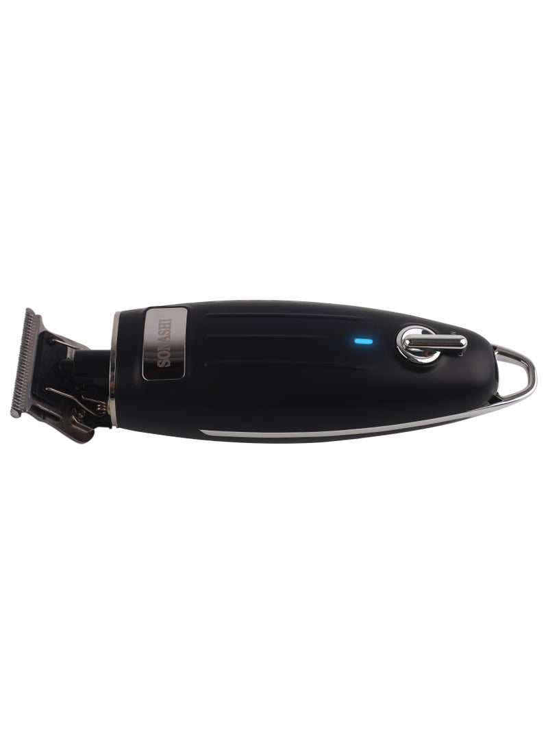 Rechargeable Hair Clipper With TType Cutter Blade HighSpeed Motor With 3 Hours Continuous Working  Portable  Cordless Sharp And Durable For Men  SHC-1054 Black