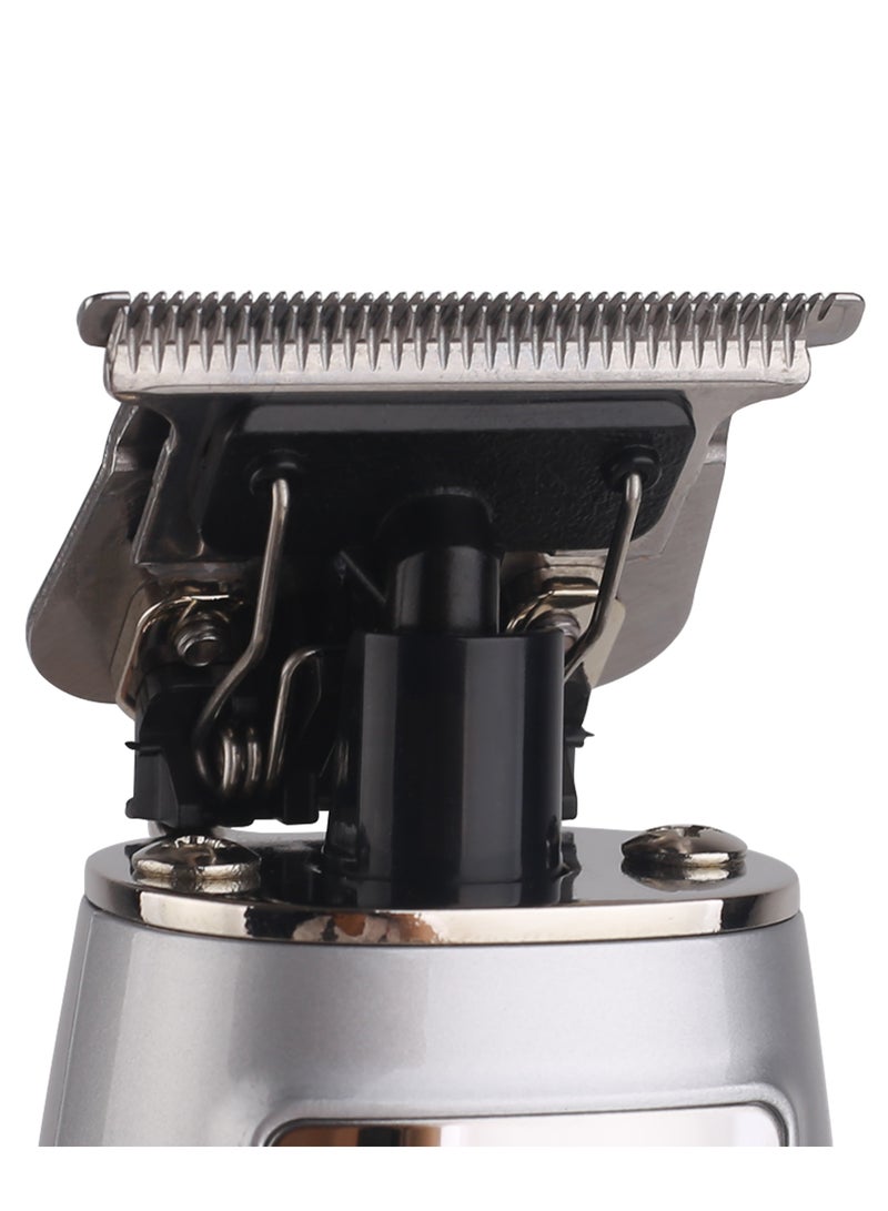 Rechargeable Hair Clipper With TType Cutter Blade HighSpeed Motor With 3 Hours Continuous Working  Portable Sharp And Durable Cordless Hair Clipper For Men SHC-1054 Silver
