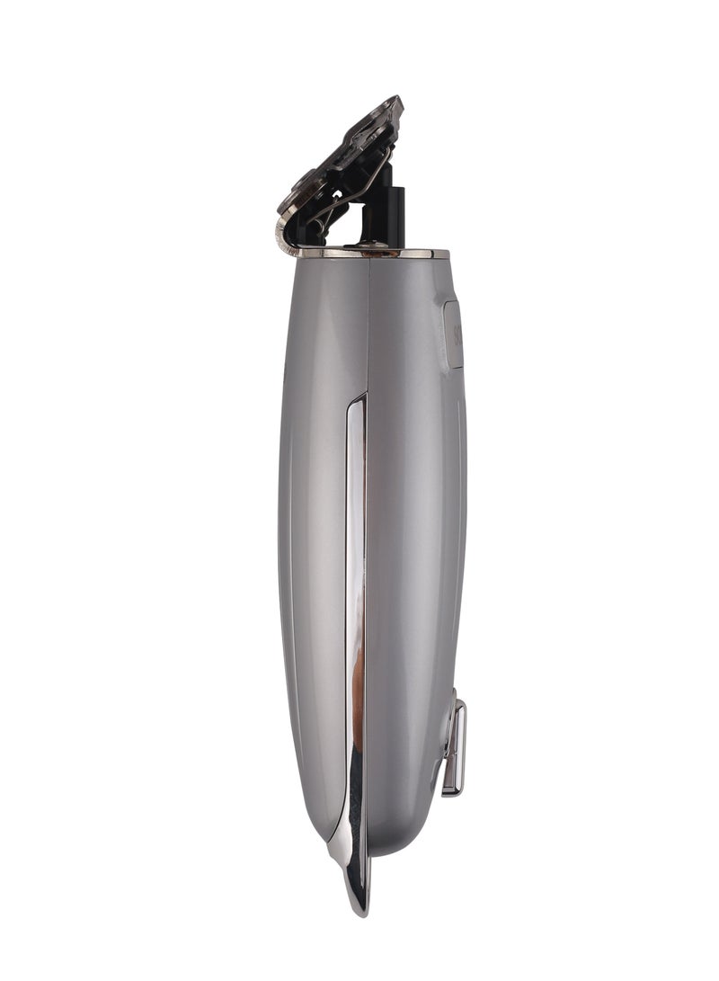 Rechargeable Hair Clipper With TType Cutter Blade HighSpeed Motor With 3 Hours Continuous Working  Portable Sharp And Durable Cordless Hair Clipper For Men SHC-1054 Silver
