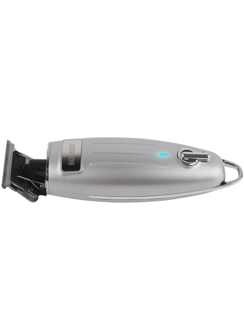 Rechargeable Hair Clipper With TType Cutter Blade HighSpeed Motor With 3 Hours Continuous Working  Portable Sharp And Durable Cordless Hair Clipper For Men SHC-1054 Silver