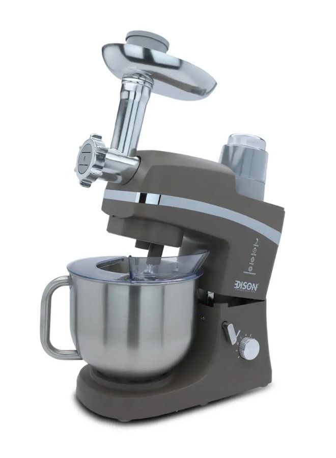 Stand Mixer 4Functions 6.5Liters Steel Cappuccino 1000Watts