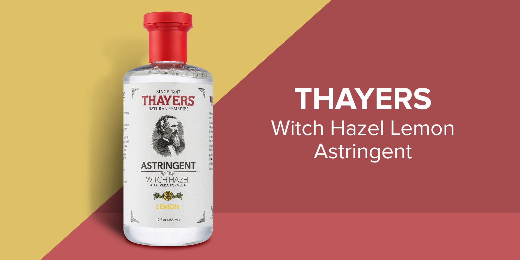 Astringent Witch Hazel Toner 355ml
