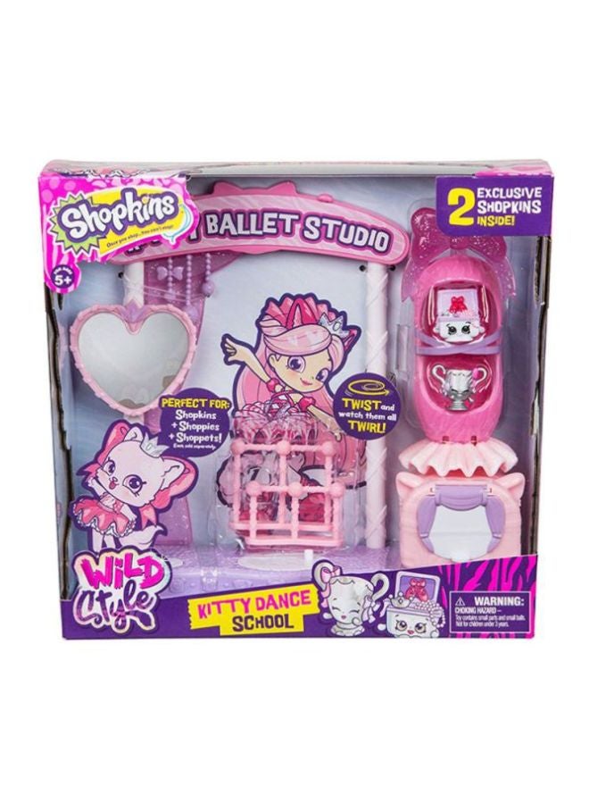 Season 9 Wild Style - Kitty Dance School Playset 56704