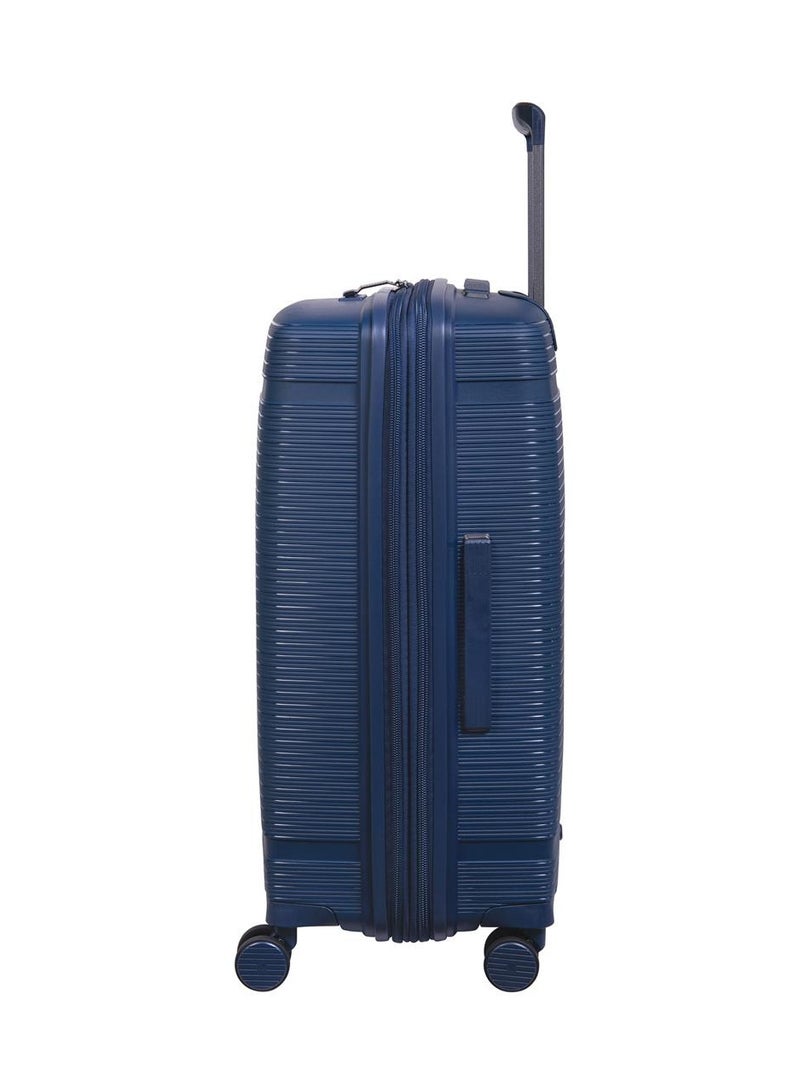 it Luggage Bag Unanimous Set of 3 Pcs, Hard Case Polypropylene (PP) Material, Matching Color Suitcases, 8x360 Degree Spinner Wheels, Expandable Trolley, Telescopic Handle, TSA Lock, Color Dark Blue